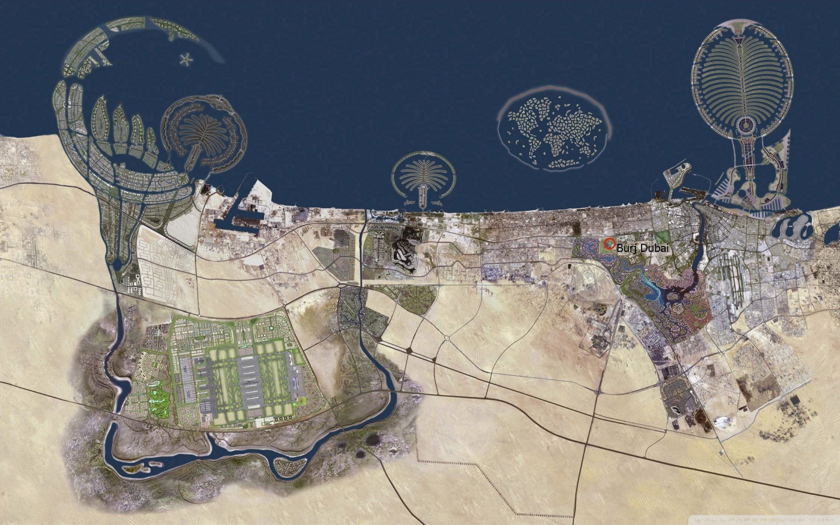 Dubai Map